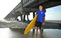 The Surfing Swami, finally back home in Jacksonville Beach, where it all began